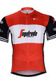 BONAVELO Kolesarski dres s kratkimi rokavi - TREK 2019 - rdeča