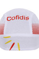 BONAVELO Kolesarska  bandana - COFIDIS 2020 - bela/rdeča