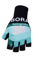 BONAVELO Kolesarske rokavice s kratkimi prsti - BORA 2020 - črna/zelena