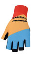BONAVELO Kolesarske rokavice s kratkimi prsti - BAHRAIN MCLAREN - rumena/rdeča