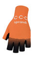 BONAVELO Kolesarske rokavice s kratkimi prsti - CCC 2020 - oranžna