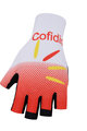BONAVELO Kolesarske rokavice s kratkimi prsti - COFIDIS 2020 - rdeča/bela
