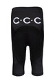 BONAVELO Kolesarske kratke hlače brez naramnic - CCC 2020 KIDS - črna