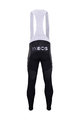 BONAVELO Kolesarske dolge hlače z naramnicami - INEOS 2020 WINTER - črna