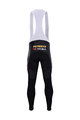 BONAVELO Kolesarske dolge hlače z naramnicami - JUMBO-VISMA 2020 WNT - črna