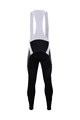 BONAVELO Kolesarske dolge hlače z naramnicami - NTT 2020 WINTER - črna