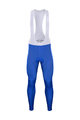 BONAVELO Kolesarske dolge hlače z naramnicami - QUICKSTEP 2020 WNT - modra