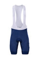 BONAVELO Kolesarske kratke hlače z naramnicami - EDUCATION FIRST 2020 - modra
