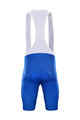 BONAVELO Kolesarske kratke hlače z naramnicami - QUICKSTEP 2020 - modra
