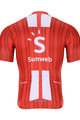 BONAVELO Kolesarski dres s kratkimi rokavi - SUNWEB 2020 - rdeča