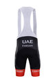 BONAVELO Kolesarske kratke hlače z naramnicami - UAE 2020 - črna