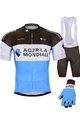 BONAVELO Kolesarski mega set - AG2R 2020 - bela/modra/rjava