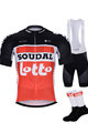 BONAVELO Kolesarski mega set - LOTTO SOUDAL 2020 - rdeča/bela/črna