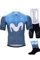 BONAVELO Kolesarski mega set - MOVISTAR 2020 - črna/modra