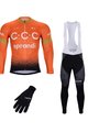 BONAVELO Kolesarski mega set - CCC 2020 WNT - oranžna/črna
