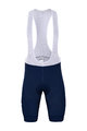 BONAVELO Kolesarske kratke hlače z naramnicami - ASTANA 2021 - modra