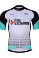 BONAVELO Kolesarski dres s kratkimi rokavi - BIKE EXCHANGE 2021 - svetlo modra/črna