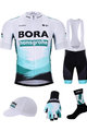 BONAVELO Kolesarski mega set - BORA 2021 - bela/zelena/črna