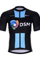 BONAVELO Kolesarski dres s kratkimi rokavi - DSM 2022 - črna/svetlo modra