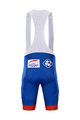 BONAVELO Kolesarski dres kratek rokav in kratke hlače - GROUPAMA FDJ 2021 - rdeča/modra/bela