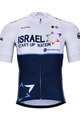 BONAVELO Kolesarski dres s kratkimi rokavi - ISRAEL 2021 - modra/bela