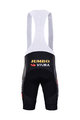 BONAVELO Kolesarske kratke hlače z naramnicami - JUMBO-VISMA 2022 - črna