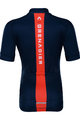 BONAVELO Kolesarski dres kratek rokav in kratke hlače - INEOS 2021 KIDS - modra/rdeča