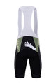 BONAVELO Kolesarski dres kratek rokav in kratke hlače - QHUBEKA ASSOS 2021 - svetlo zelena/bela