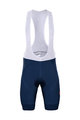 BONAVELO Kolesarske kratke hlače z naramnicami - TREK 2021 - modra