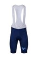 BONAVELO Kolesarski dres kratek rokav in kratke hlače - MOVISTAR 2022 - modra/bela