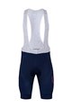 BONAVELO Kolesarske kratke hlače z naramnicami - QUICKSTEP 2022 - modra
