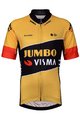 BONAVELO Kolesarski dres kratek rokav in kratke hlače - JUMBO-VISMA 2022  - rumena/črna