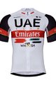 BONAVELO Kolesarski dres kratek rokav in kratke hlače - UAE 2022 - bela/črna