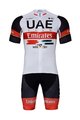 BONAVELO Kolesarski dres kratek rokav in kratke hlače - UAE 2022 - bela/črna