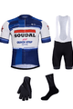 BONAVELO Kolesarski mega set - SOUDAL QUICK-STEP 24 - modra/črna/bela