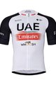 BONAVELO Kolesarski dres kratek rokav in kratke hlače - UAE 2023 - črna/bela