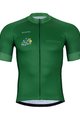 BONAVELO Kolesarski dres kratek rokav in kratke hlače - TOUR DE FRANCE 2024 - črna/zelena