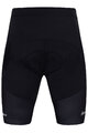 BONAVELO Kolesarske kratke hlače brez naramnic - TEAM KIDS - črna