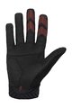 Rocday Kolesarske  rokavice z dolgimi prsti - EVO RACE - črna/rdeča