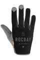Rocday Kolesarske  rokavice z dolgimi prsti - ELEMENTS - siva/črna