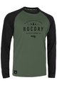 Rocday Kolesarski dres z dolgimi rokavi poletni - PATROL - črna/zelena