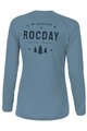 Rocday Kolesarski dres z dolgimi rokavi poletni - PATROL LADY - modra