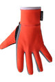 SANTINI Kolesarske  rokavice z dolgimi prsti - VEGA - oranžna