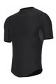 SANTINI Kolesarska  majica s kratkimi rokavi - CALDO - črna