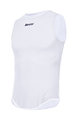 SANTINI Kolesarska  majica brez rokavov - LIEVE - bela