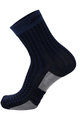 SANTINI Kolesarske klasične nogavice - ORIGINE - modra/črna