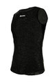 SANTINI Kolesarska  majica s kratkimi rokavi - ALPHA - črna