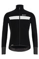 SANTINI Kolesarska  podaljšana jakna - VEGA H2O - črna