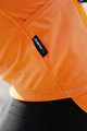 SANTINI Kolesarska  podaljšana jakna - VEGA MULTI - oranžna