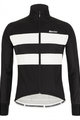 SANTINI Kolesarska  zimska jakna in hlače - COLORE BENGAL WINTER - bela/črna